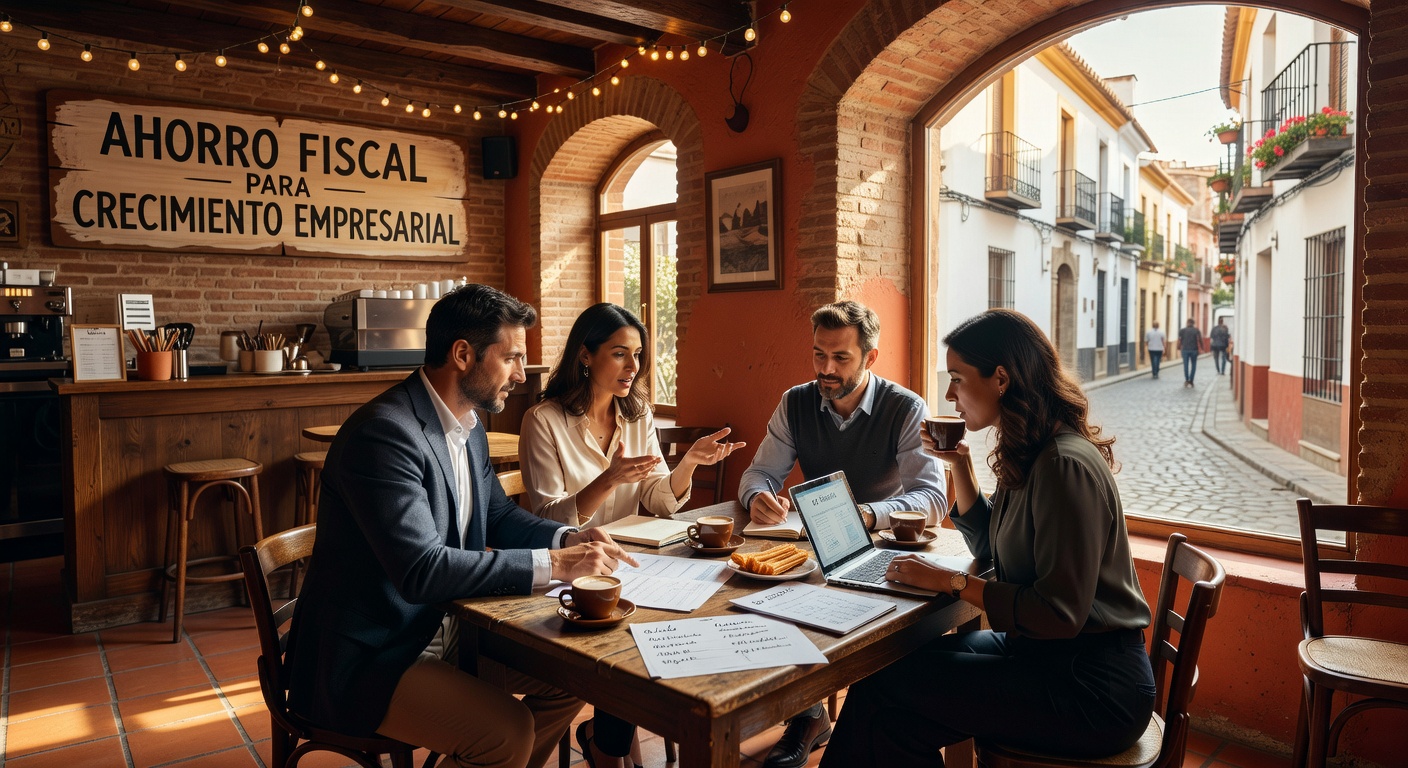 Emprendedores discutiendo fiscalidad