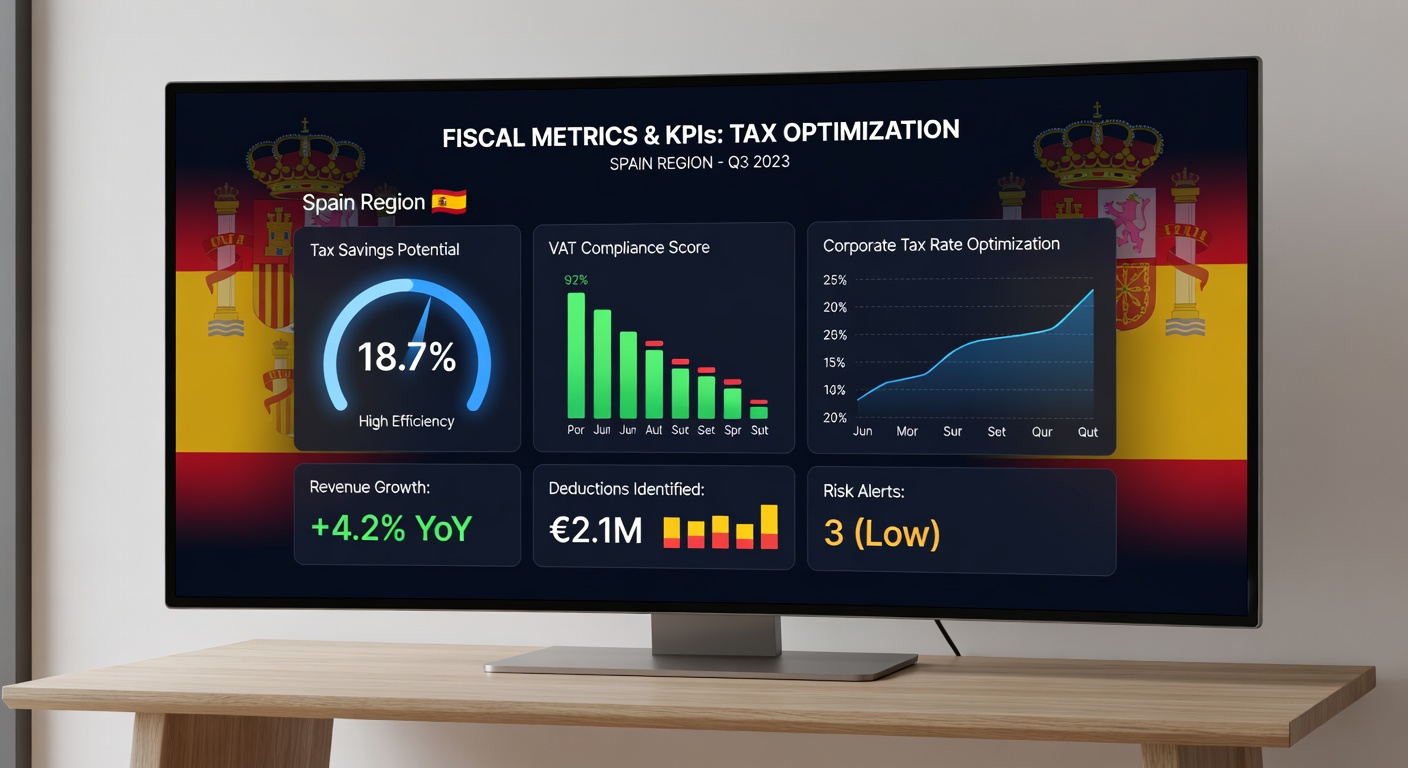 Dashboard métricas fiscales España
